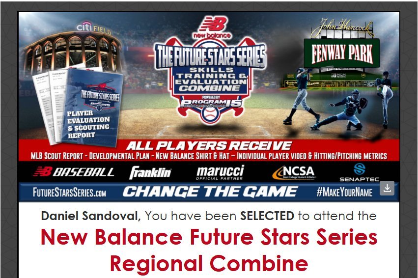 New Balance Future Stars Series Regional Combine — selected