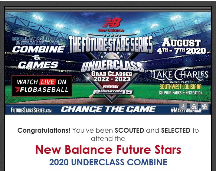 New Balance Future Stars Series 2020 Underclass Combine — scouted and selected